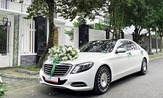 Xe cưới 4 chỗ - Mercedes S400